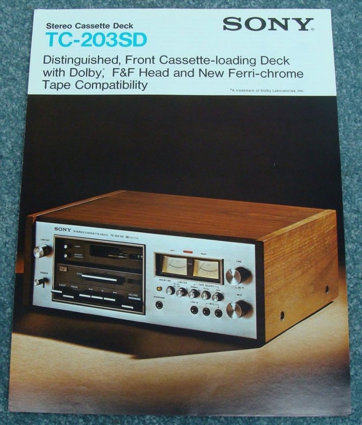 Sony TC203SD