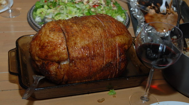 Honey Glaced Ham courtesy by Mike