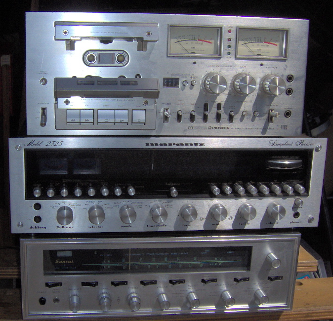 Pioneer, Marantz, Sansui