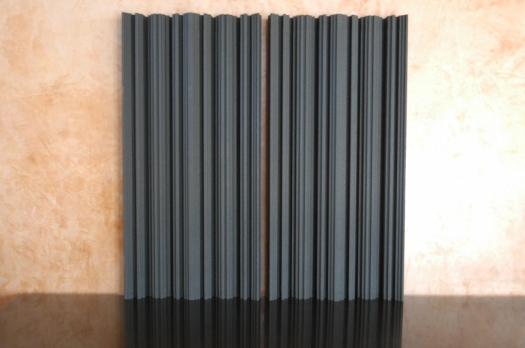 A pair of AQD1s female and male diffuser side by side.