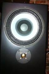 Left speaker closeup