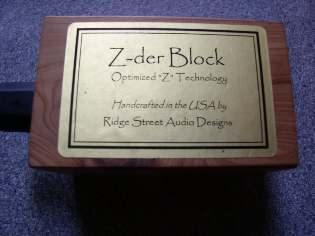 Ridge Street Audio Design Z-der Block