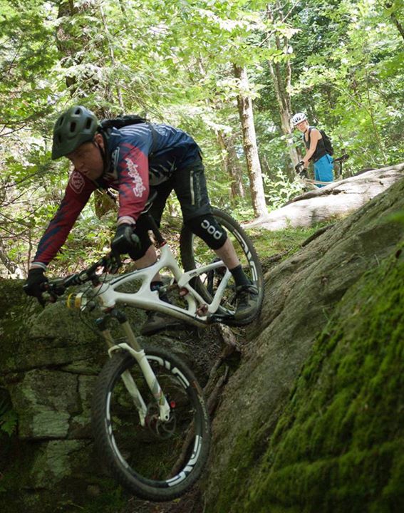 Mountain biking