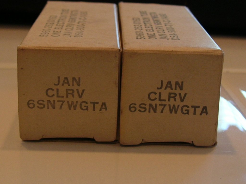 JAN 6SN7GTA 