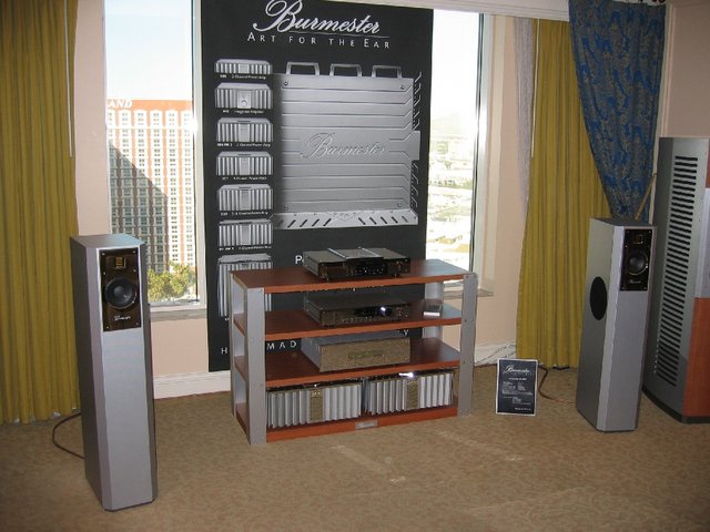 Burmester - Burmester had much of their gear ruined in shipping, and therefore could only piece this system together.