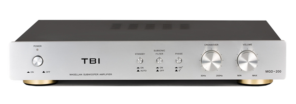 TBI MGD200 subwoofer amp/crossover