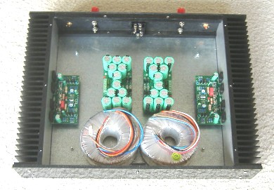 50W/channel Class A layout