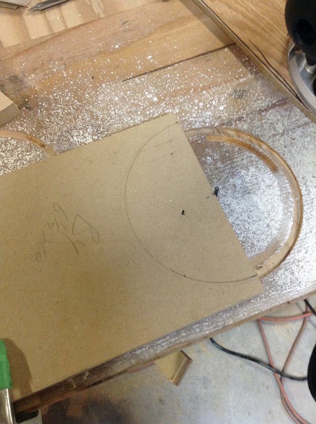 Cutting 1/2 circles in braces