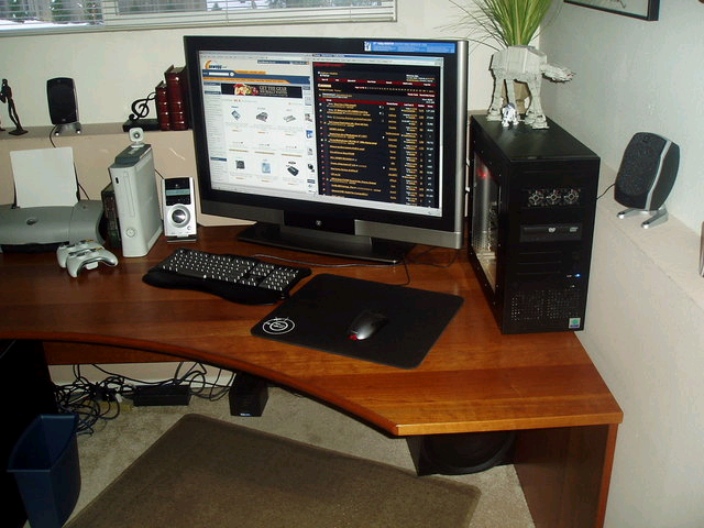 Not my setup, but I do have that LCD