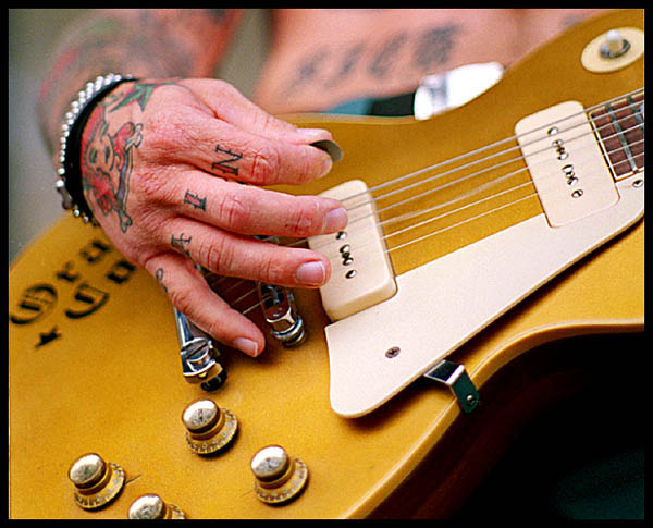 Mike Ness Guitar Shot..