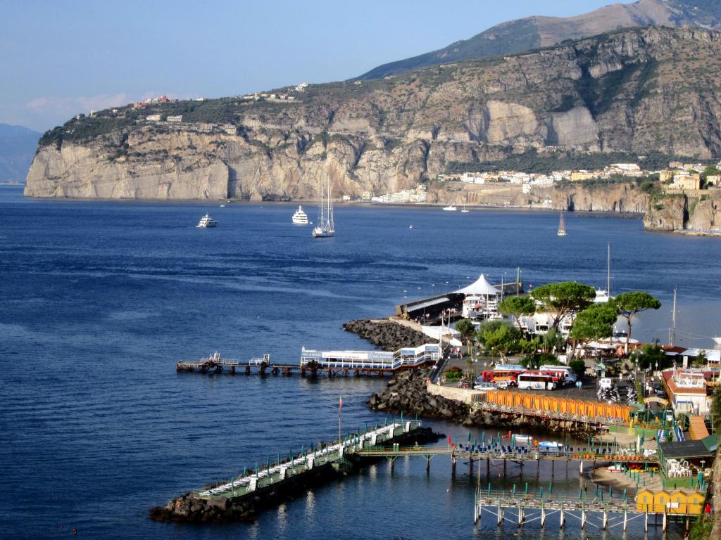 Ferry Docks in Sorrento