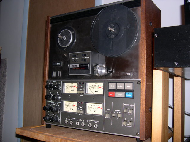 Teac 2345 4 Track Reel to Reel - recently resurrected and utterly musical.