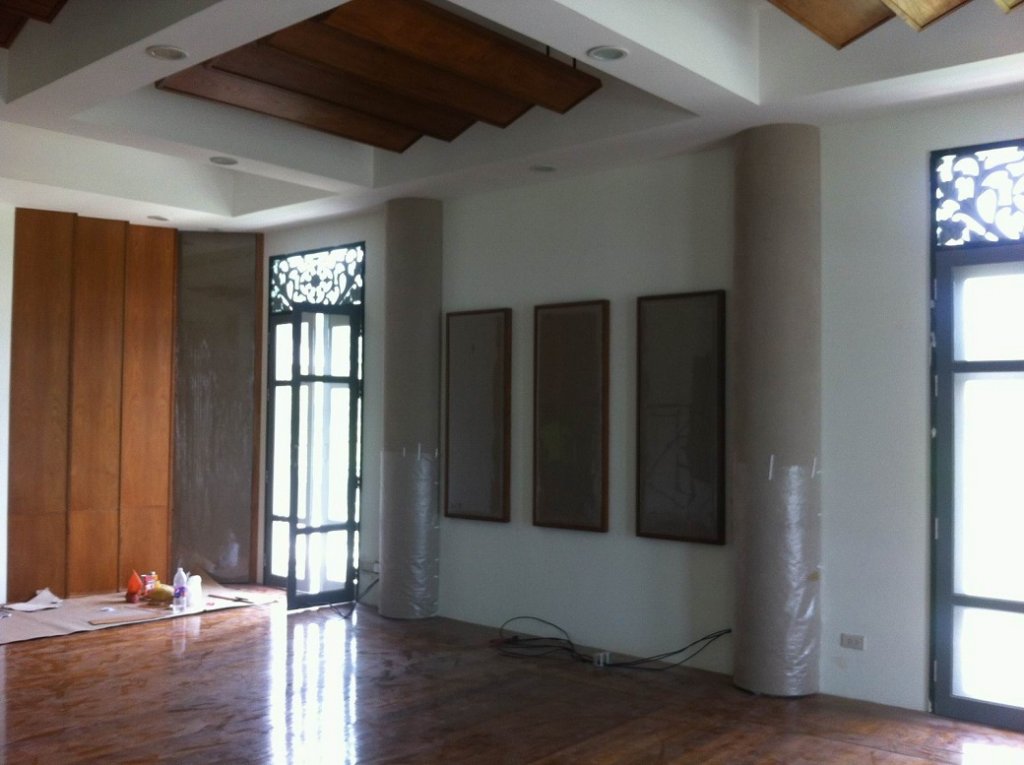 Absorption panels were re-arranged.