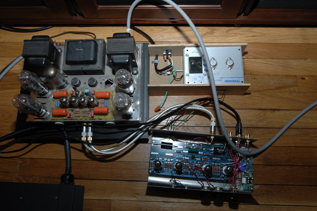 Zacster's home made amp and preamp