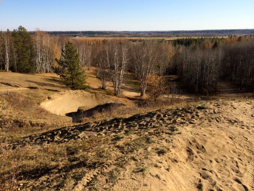 Old Ski Hill - Now Dirt Bike Heaven