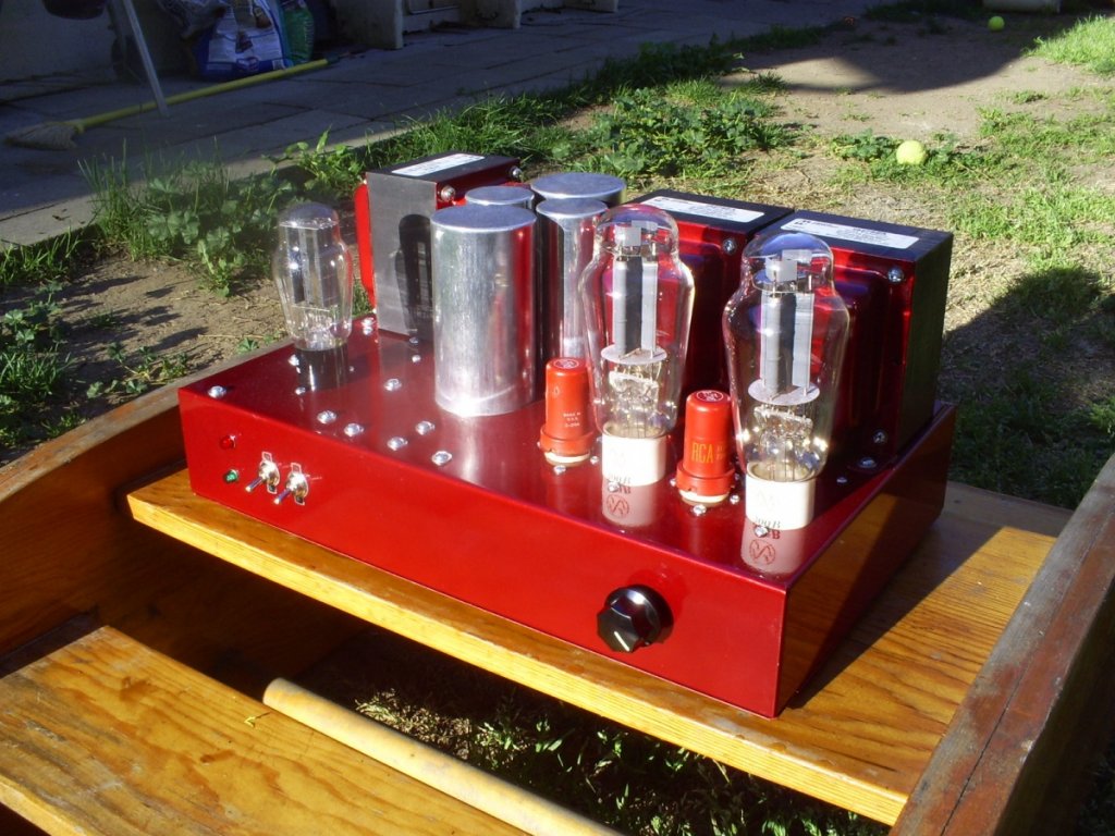 WE 91A-300B "Big Red" Stereo Amp