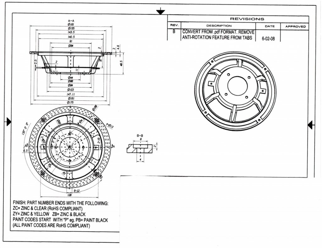 Omega Speskers Model 7F and A Basket draft