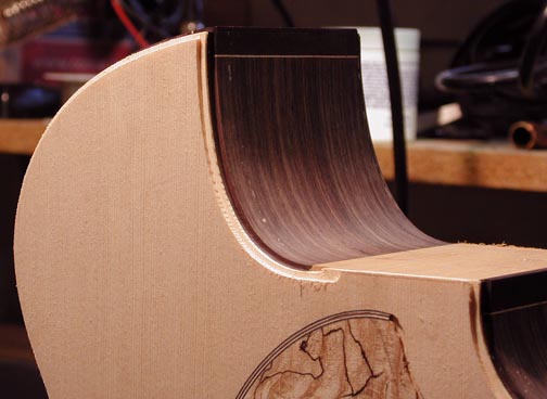 Preparation for the binding - I got the most basic binding available