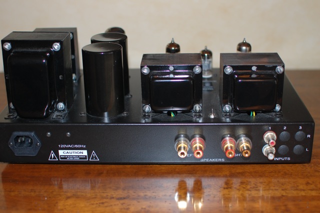 Back, one set of inputs