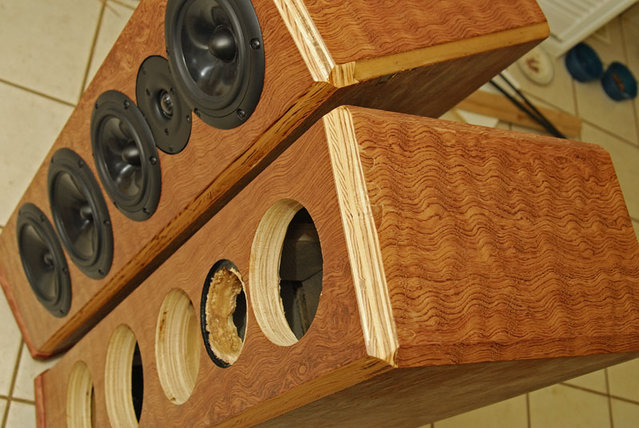MTMWW near completion - One done, one close! I'm sooo tired of laying veneer.