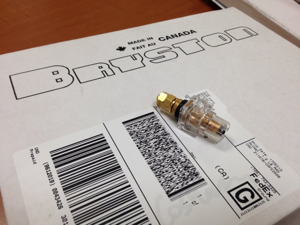 Thanks for incredible service Bryston - ultra-fast turnaround on a vital repair part - just in time for some holiday listening sessions this Christmas.