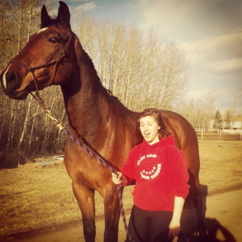 Loui, Daughter's Really Tall Jumping Horse, Zangershi.