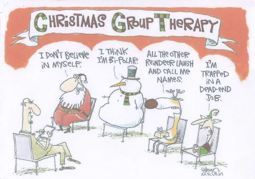 Christmas group therapy
