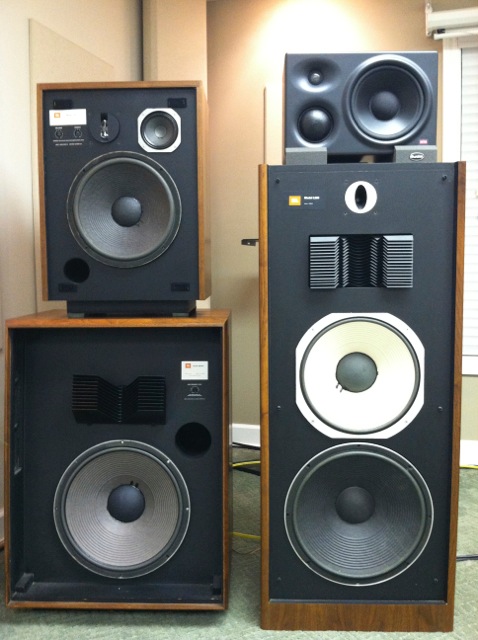 L65 L200B and L220 shown (Klein and Hummel small speaker not for sale) - L100s also for sale not shown