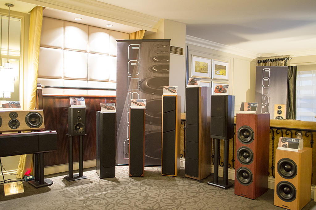 Display of Model T and Model A speakers