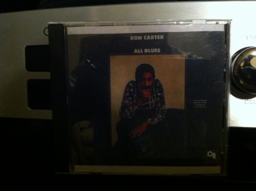 Hey jhm, I was just thinking of Ron Carter so I spun this: