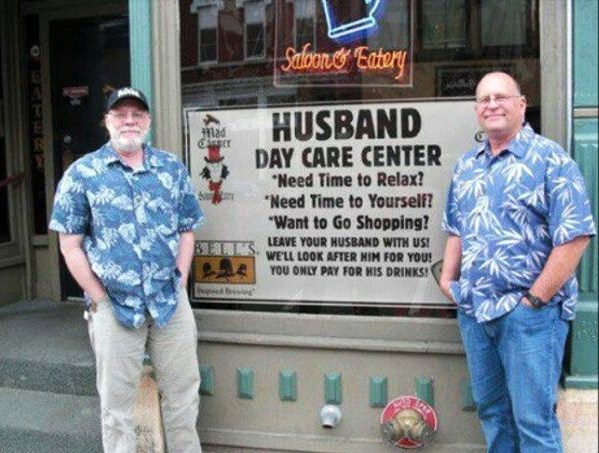 husband day care