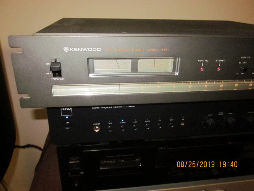 Kenwood L-07T legendary super tuner (I have 2)