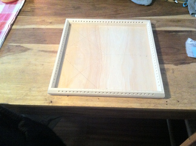 Center support panel which will be attached to wall bracket