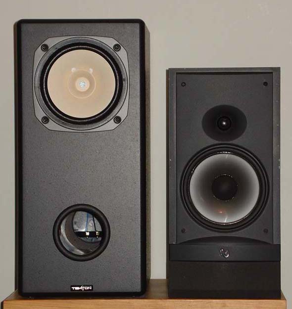 Size comparison with Infinity RS2000.3