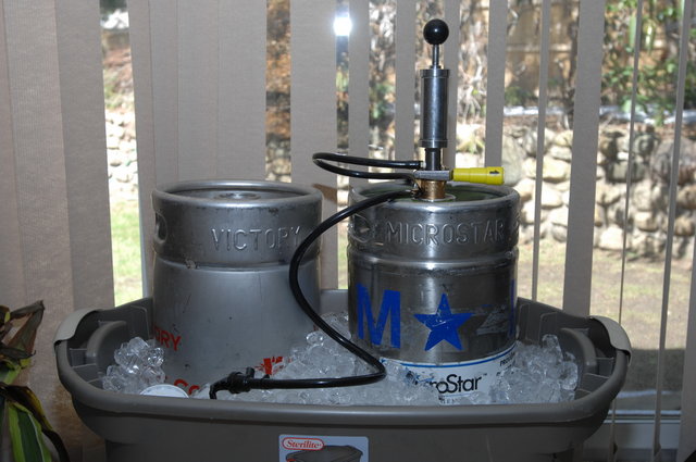 Kegs of beers