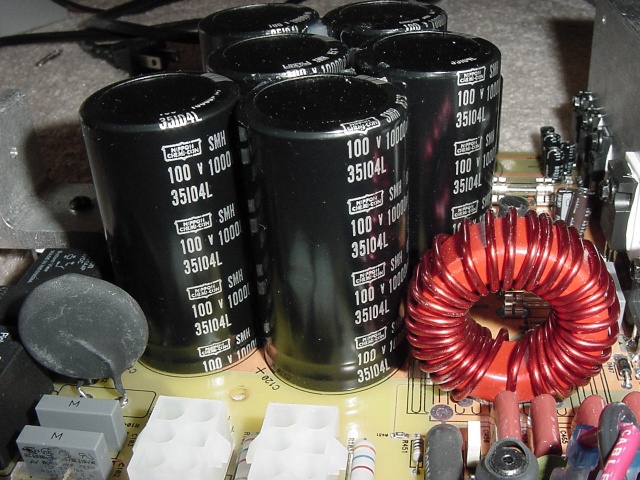 ZR1600 OEM Main Power Supply Filtering Capacitors