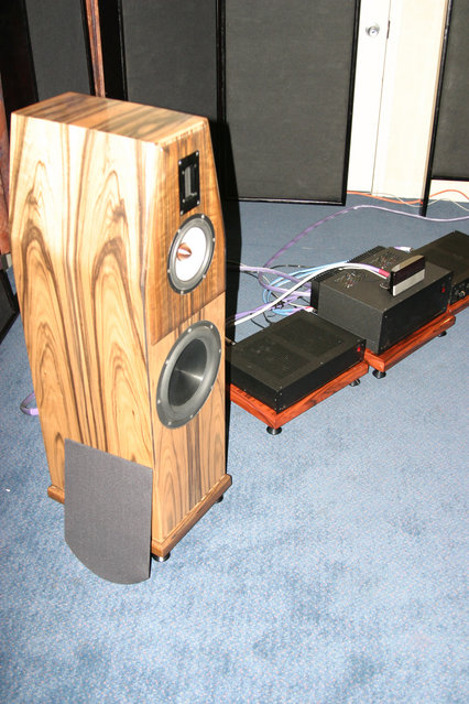 Audio by Van Alstine and Salk Speakers Room - HT3 Speakers, AVA electronics with Squeezebox via DAC