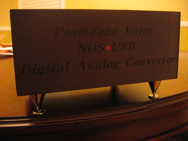 Poseidons Voice NOS-USB DAC front view