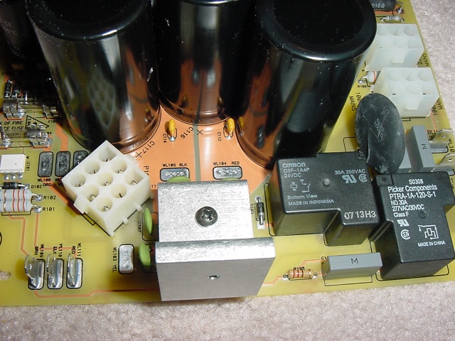 ZR1600 Main Board - Main Power Rectifier (under heat sink)