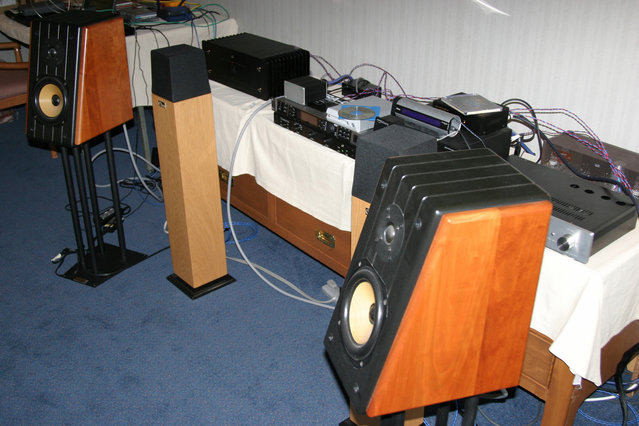 AK Member Room - RichPA - ACI Sapphire III speakers, Forte amp, Monarch preamp, Modwright Perpetual P1A DAC and Roku Labs.