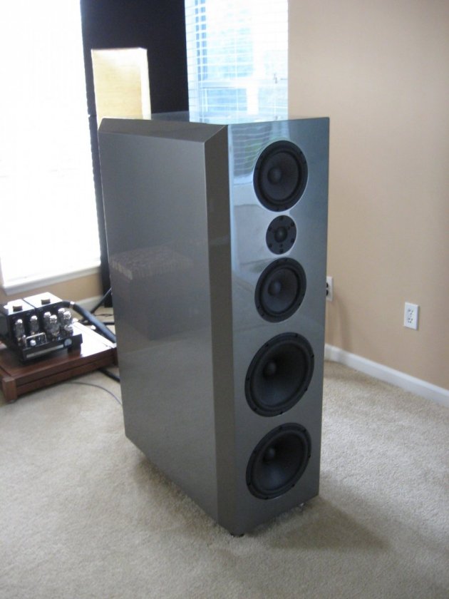 PBN/BSI Model 4 MK2 - all Scanspeak drivers - Jantzen Audio Silver Z caps - 375lb each and they ROCK ;)