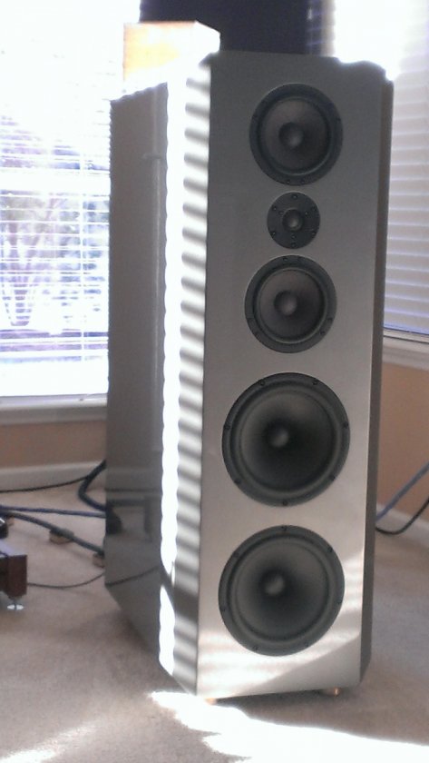 PBN/BSI Model 4 MK2 - all Scanspeak drivers - Jantzen Audio Silver Z caps - 375lb each and they ROCK ;)