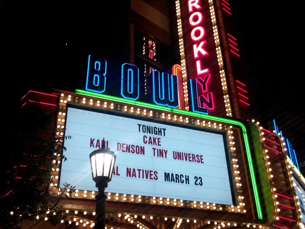Brooklyn Bowl Las Vegas Marquee-Cake