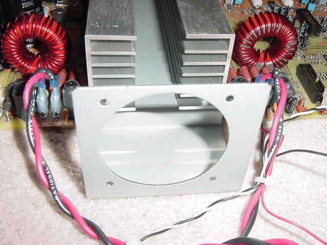 ZR1600 Wind Tunnel - Top Removed, Fan Removed, Rear View