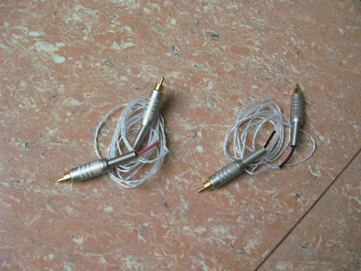 Stager Solid Silver Core RCA Cable-3