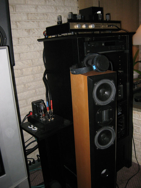 McAlister PL-10 System April 2007 - McAlister PL-10 Prmp/headphone amp
Arcam FMJ CD 23-T
Decware Zen Select
Parker Audio Model 95 Sigs
and more...