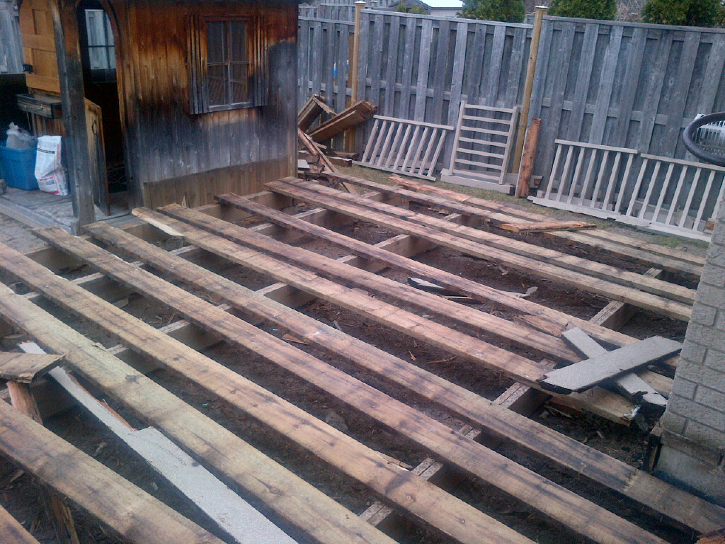 Deck destruction 1