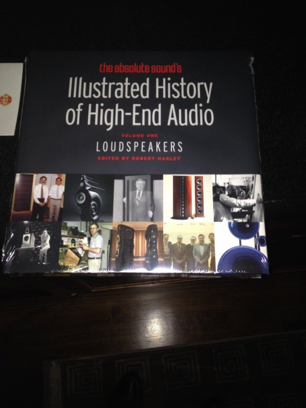 TAS coffee table book on audio