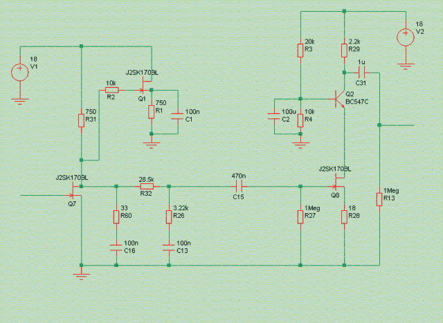 FET phonostage; needs clean PSU; you can tailor the RCs: this one was optimised for 100nF Epcos MKV caps.