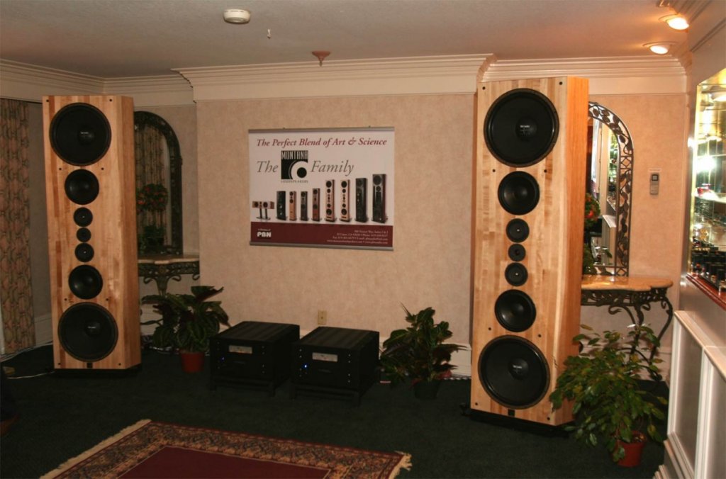 The best music system I've ever heard....The NORH 6.9's are #2 (with a large enough room and power).